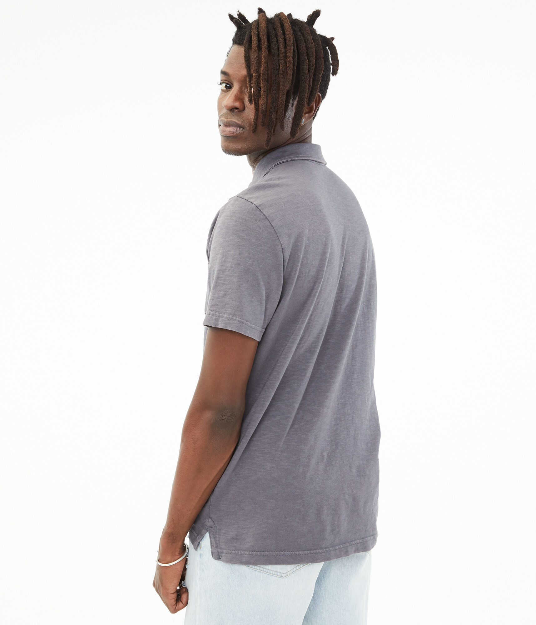 Slub Jersey Polo