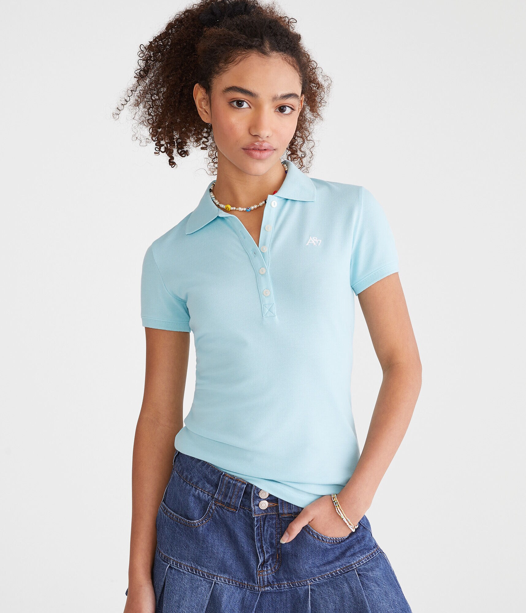 A87 Piqu&amp;eacute; Polo