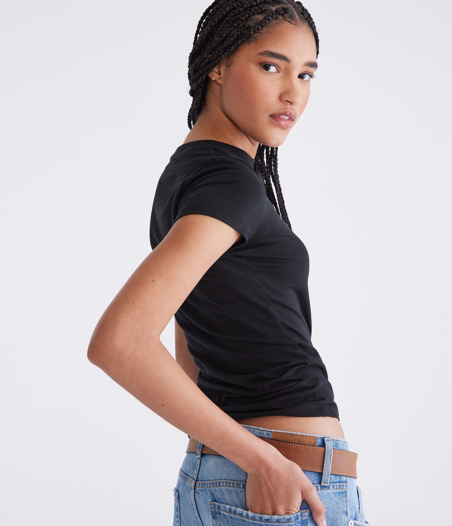 Aero Box Rose Graphic Tee