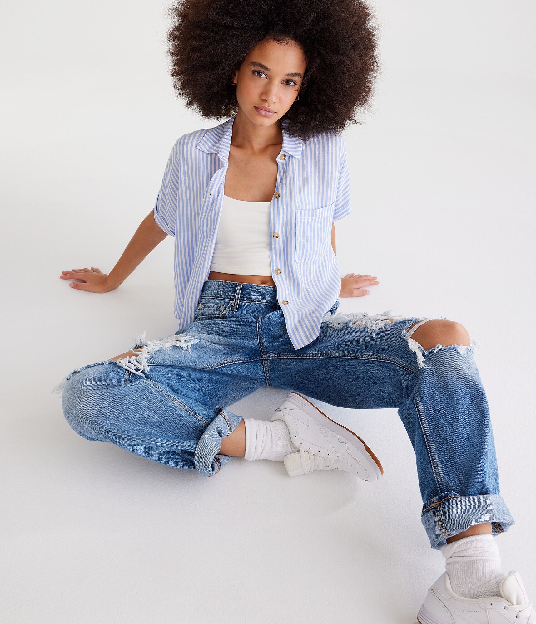 Vertical Stripe Shirt