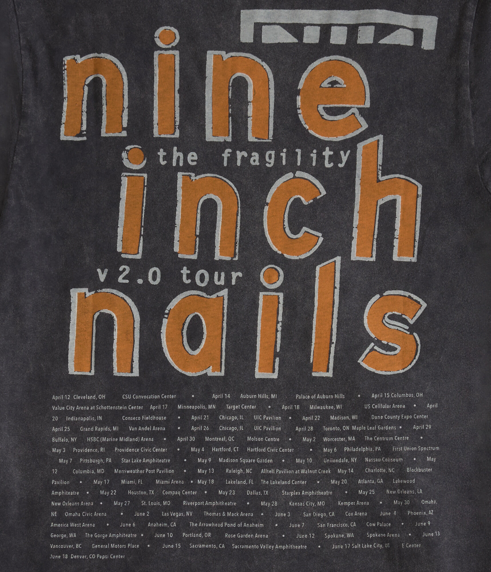 NINE INCH NAILS Europe Tour 2018 Tシャツ NEW Nine Inch Nails Cold Black Infinite 2018 Official Tour T