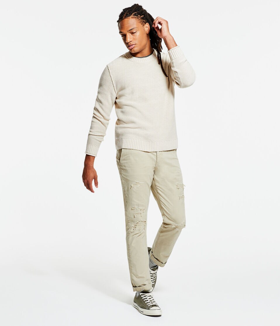 Faded Crew Sweater