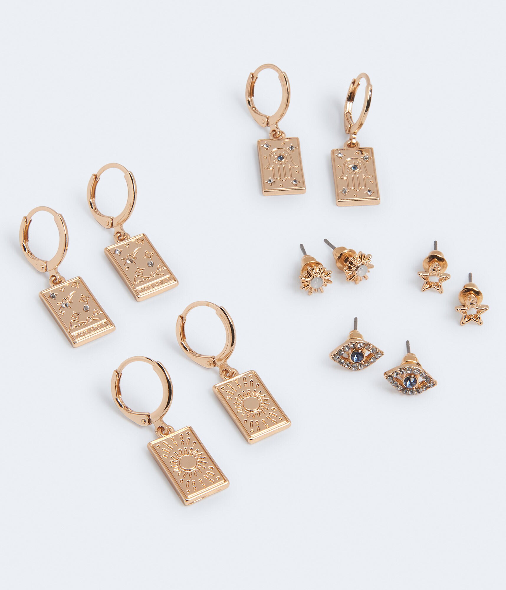 Celestial Charmer Stud &amp; Hoop Earring 6-Pack