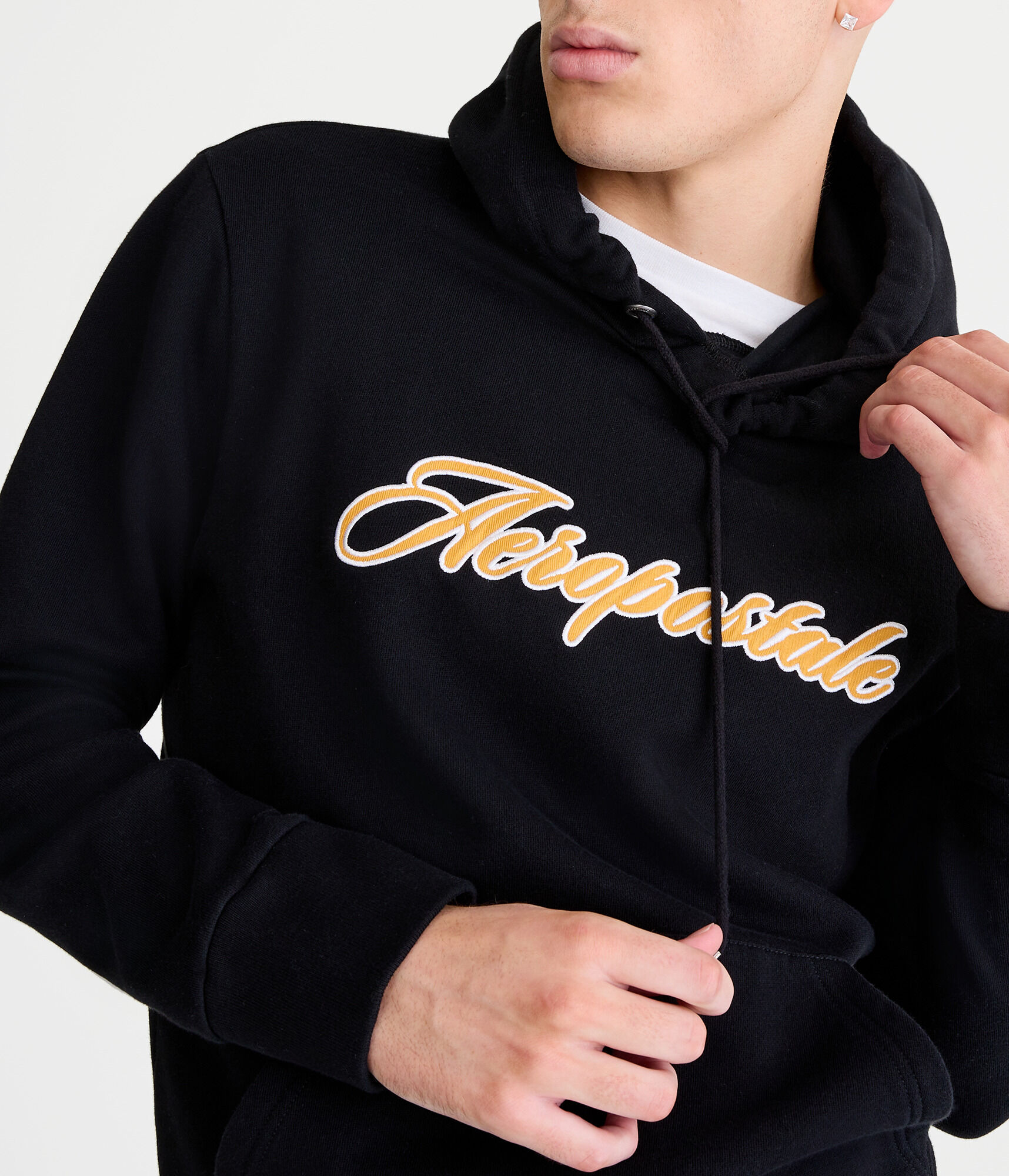 Aeropostale Script Pullover Hoodie