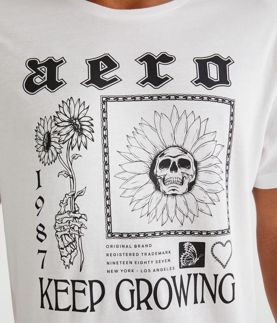 Aero 1987 Keep Growing Graphic Tee