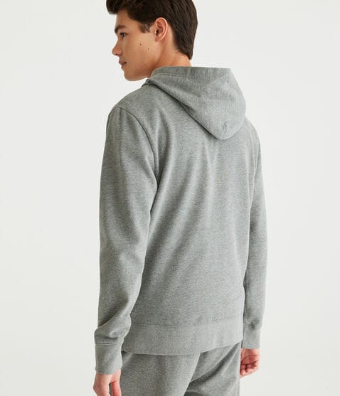 Aero New York Box Logo Pullover Hoodie