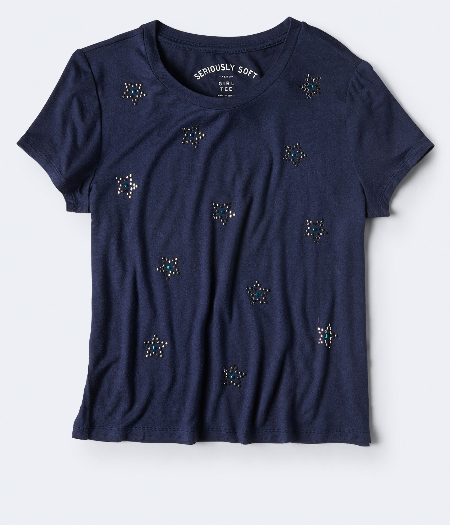 Seriously Soft Embellished Star Girl Tee