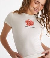 Love Always Rose Graphic Tee