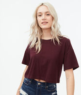 Cinched Back Keyhole Tee