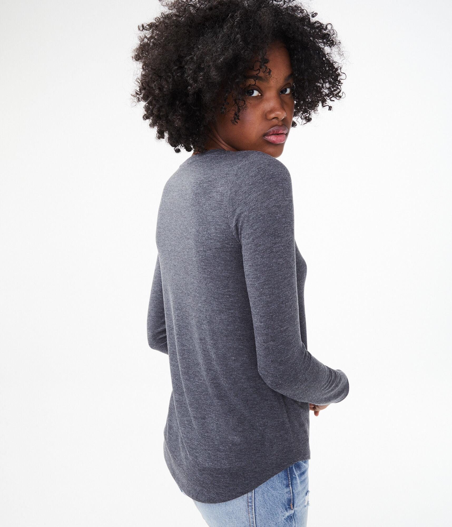 Long Sleeve Seriously Soft Crew Tee