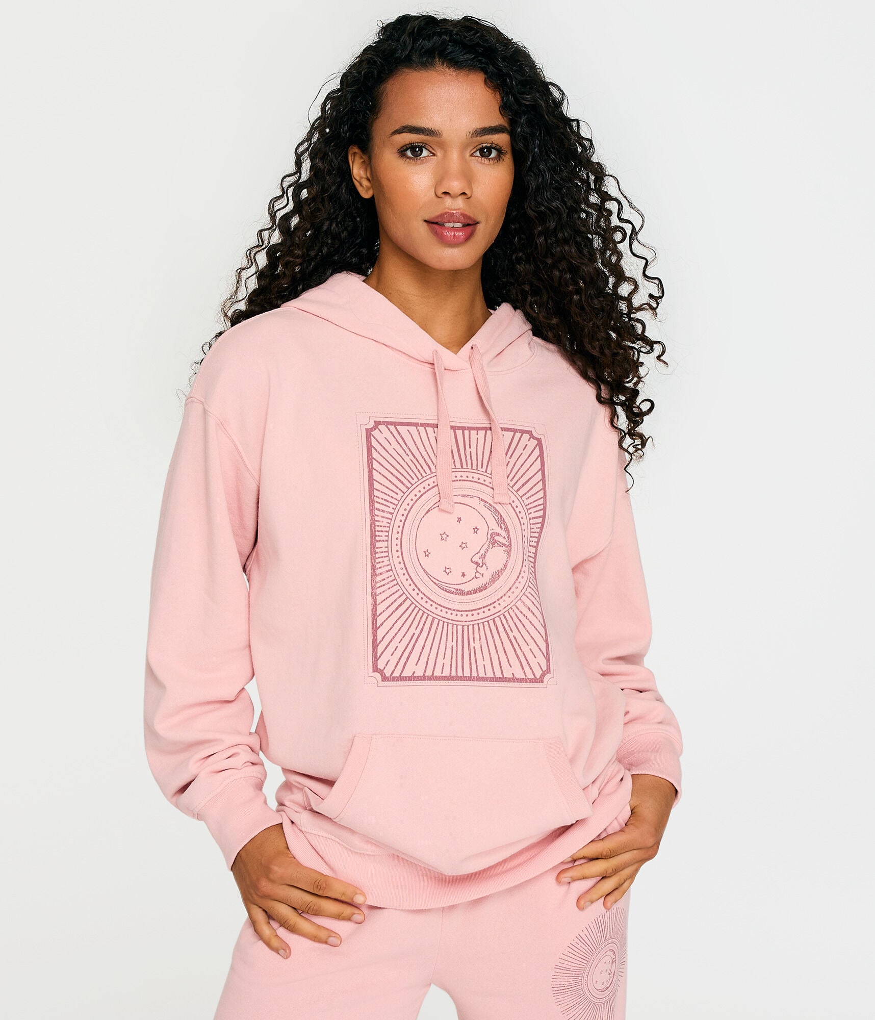 Celestial Rays Boyfriend Pullover Hoodie
