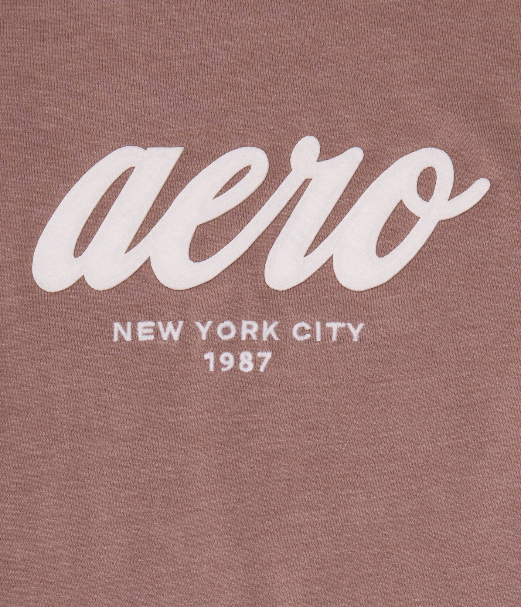 Aero Script Appliqu&eacute; Graphic Tee
