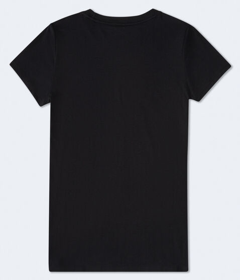 Aeropostale Butterfly Appliqué Graphic Tee