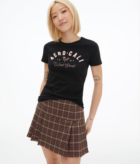 Aero Cali West Coast Appliqué Graphic Tee Aero Cali West Coast Appliqué Graphic Tee
