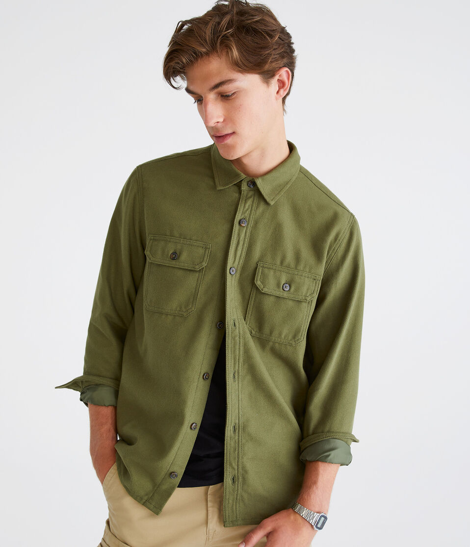 Lightweight Flannel Shacket