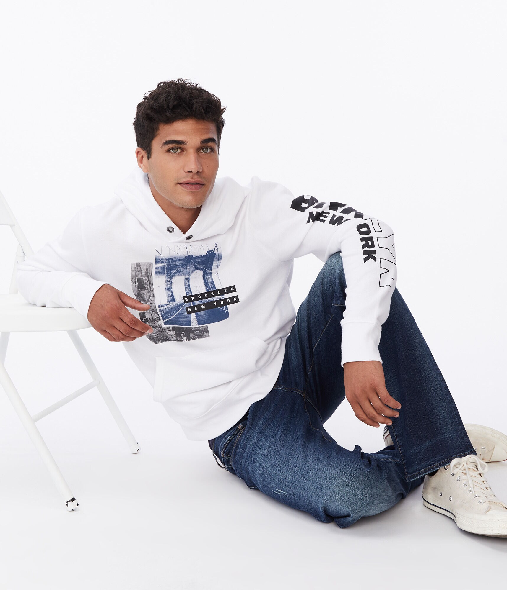 Brooklyn New York Pullover Hoodie***