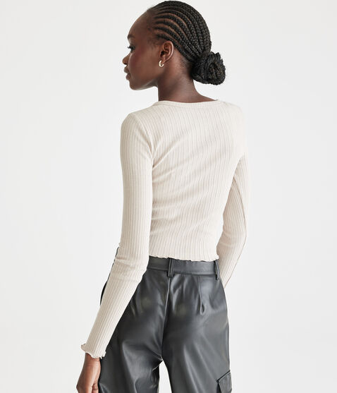 Long Sleeve Seriously Soft Shrunken Tee Long Sleeve Seriously Soft Shrunken Tee