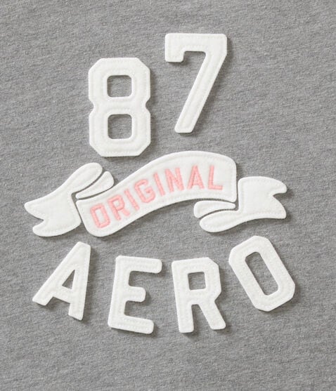 Aero 87 Banner Appliqué Graphic Tee