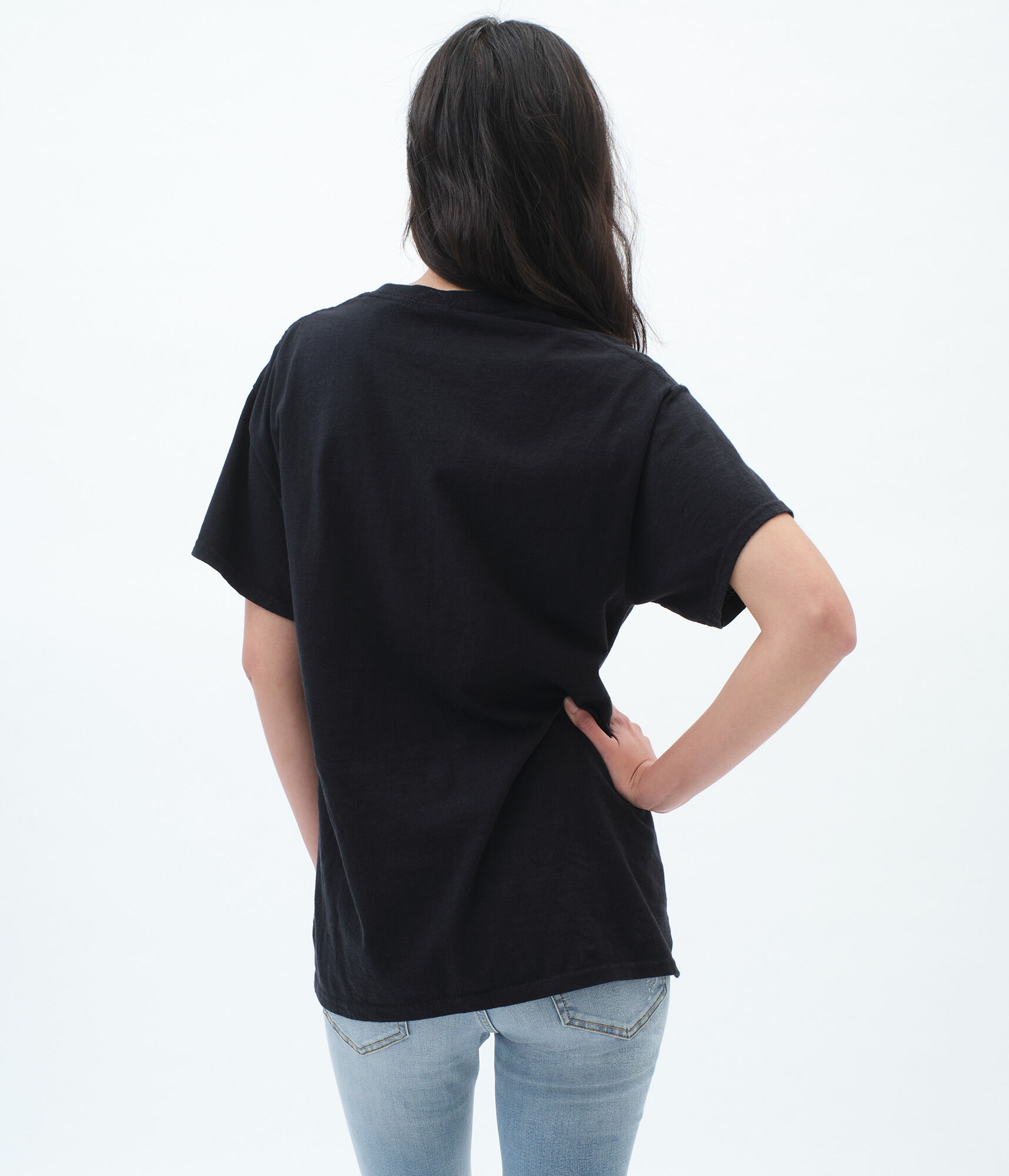 Rolling Stones Tie-Dye Logo Boyfriend Graphic Tee