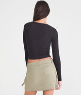 Long Sleeve Seriously Soft 87 Graphic Baby Tee