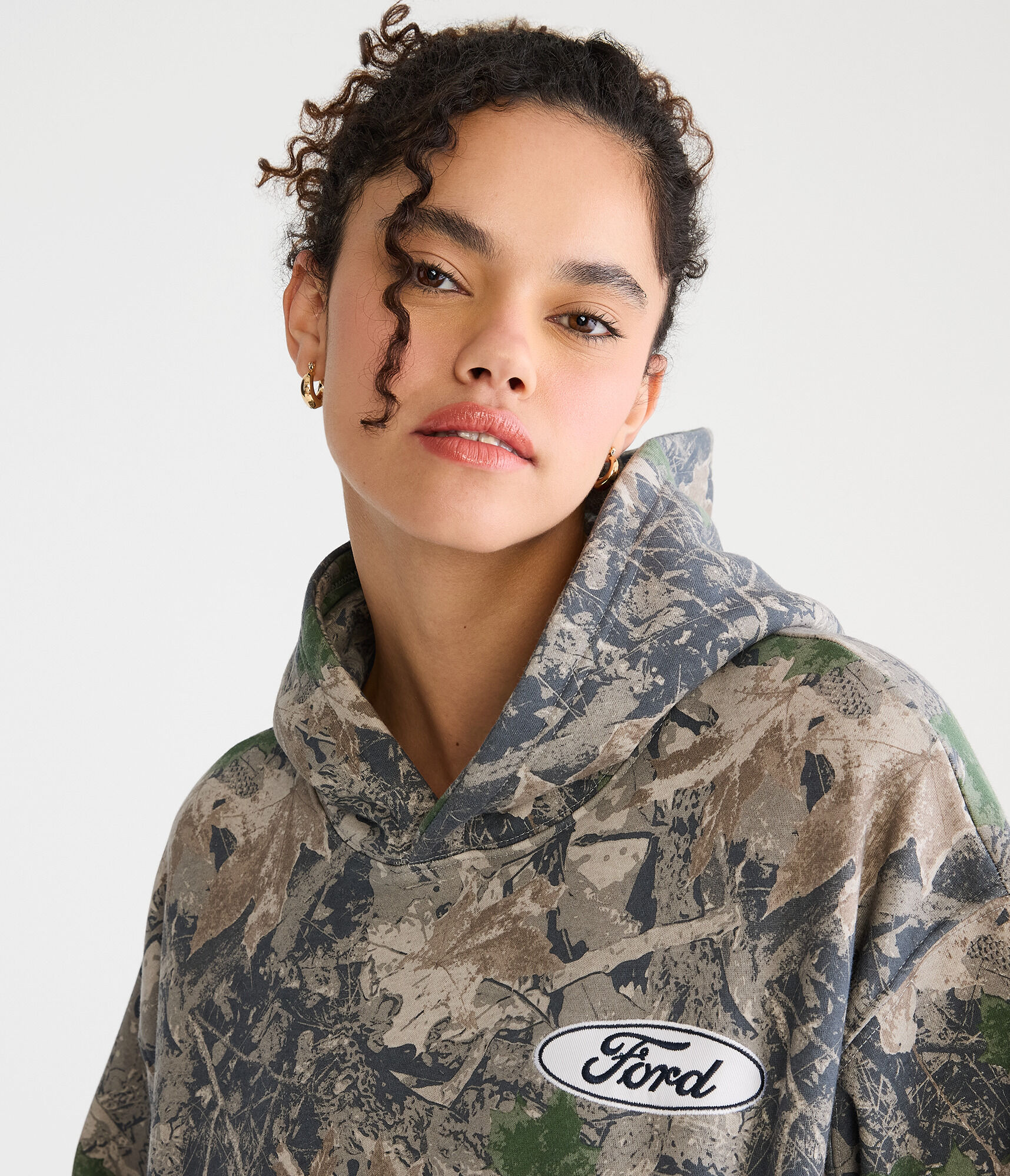Ford F150 Forest Camo Pullover Hoodie