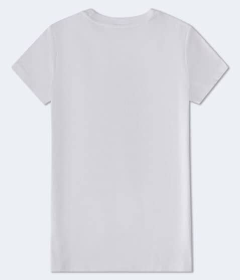 Aeropostale Butterflies Foil Graphic Tee