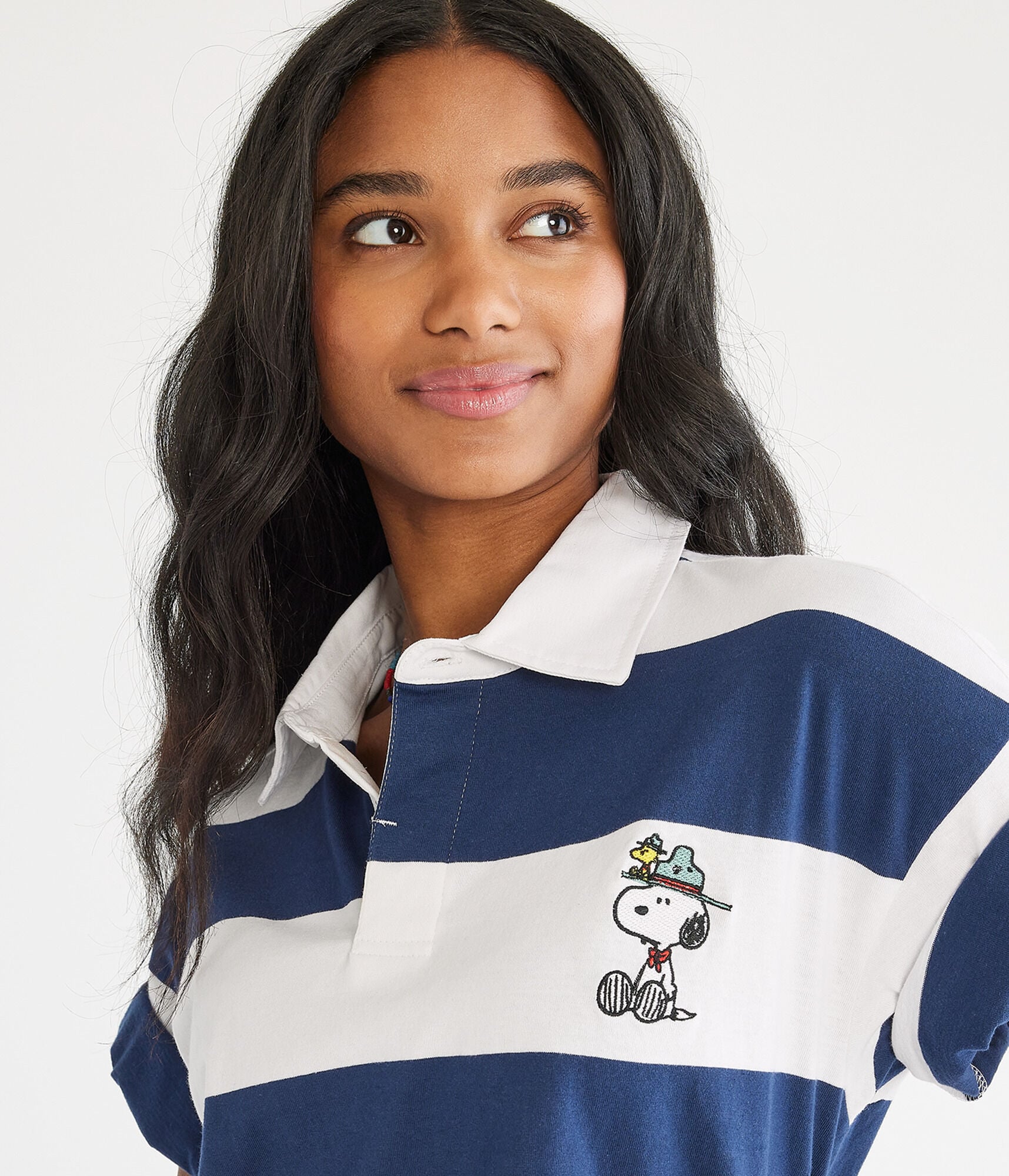 AERO | CAMP SNOOPY&trade; Rugby Polo