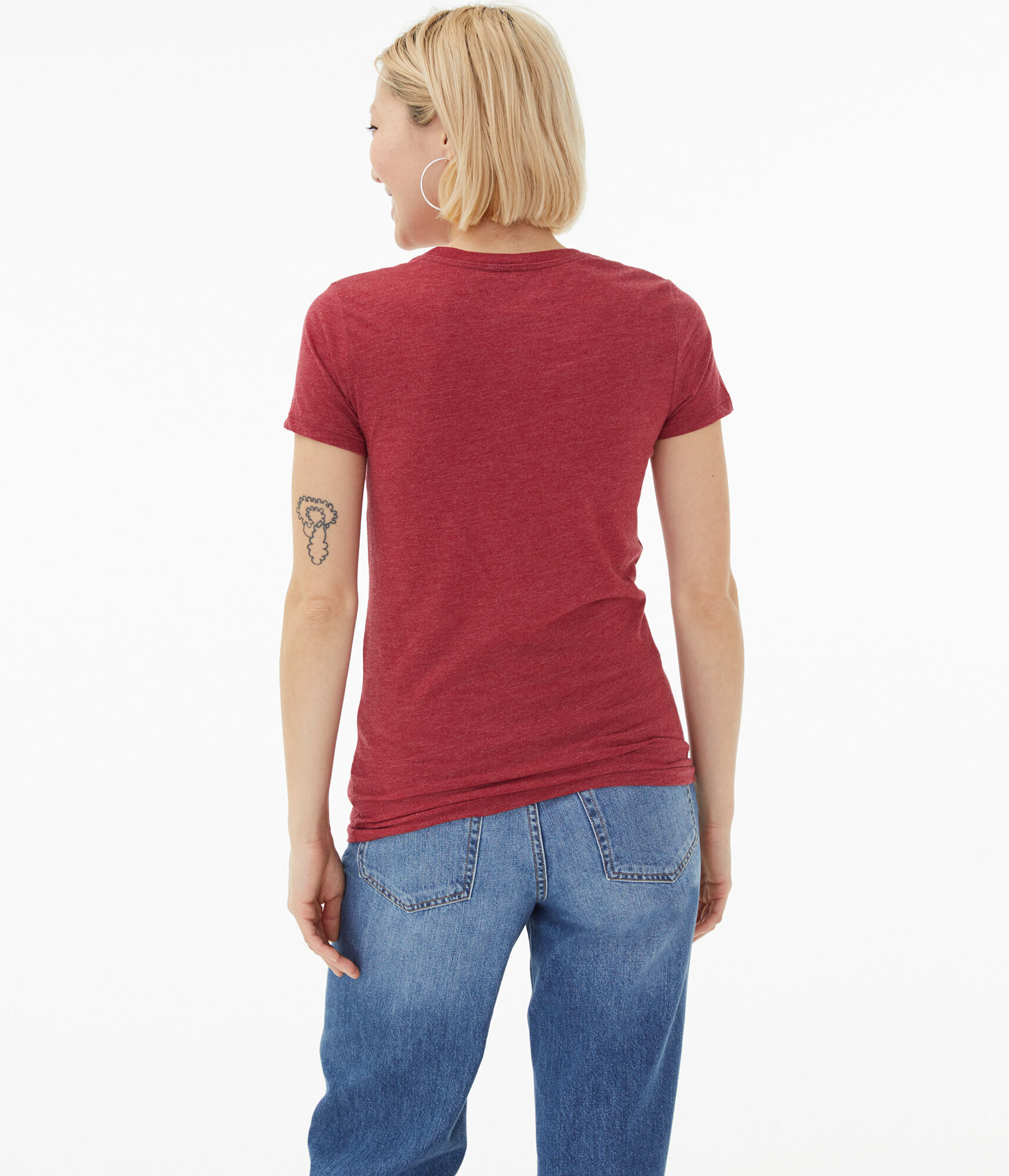 Stacked Aeropostale Floral Graphic Tee