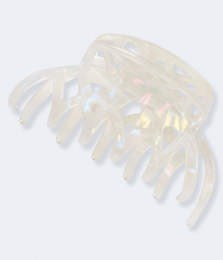 Iridescent Claw Hair Clip