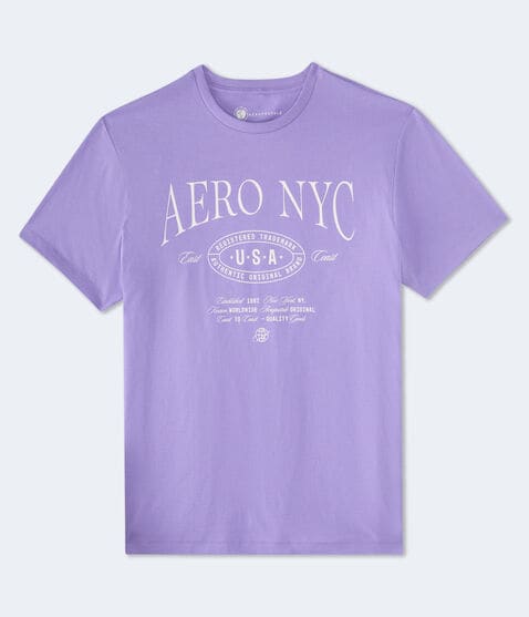 Aero NYC Oval Graphic Tee Aero NYC Oval Graphic Tee