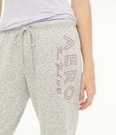 Aero New York Foil Cinched Sweatpants