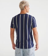 Aero Vertical Stripe Graphic Tee