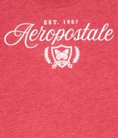 Aeropostale Butterfly Laurels Foil Graphic Tee