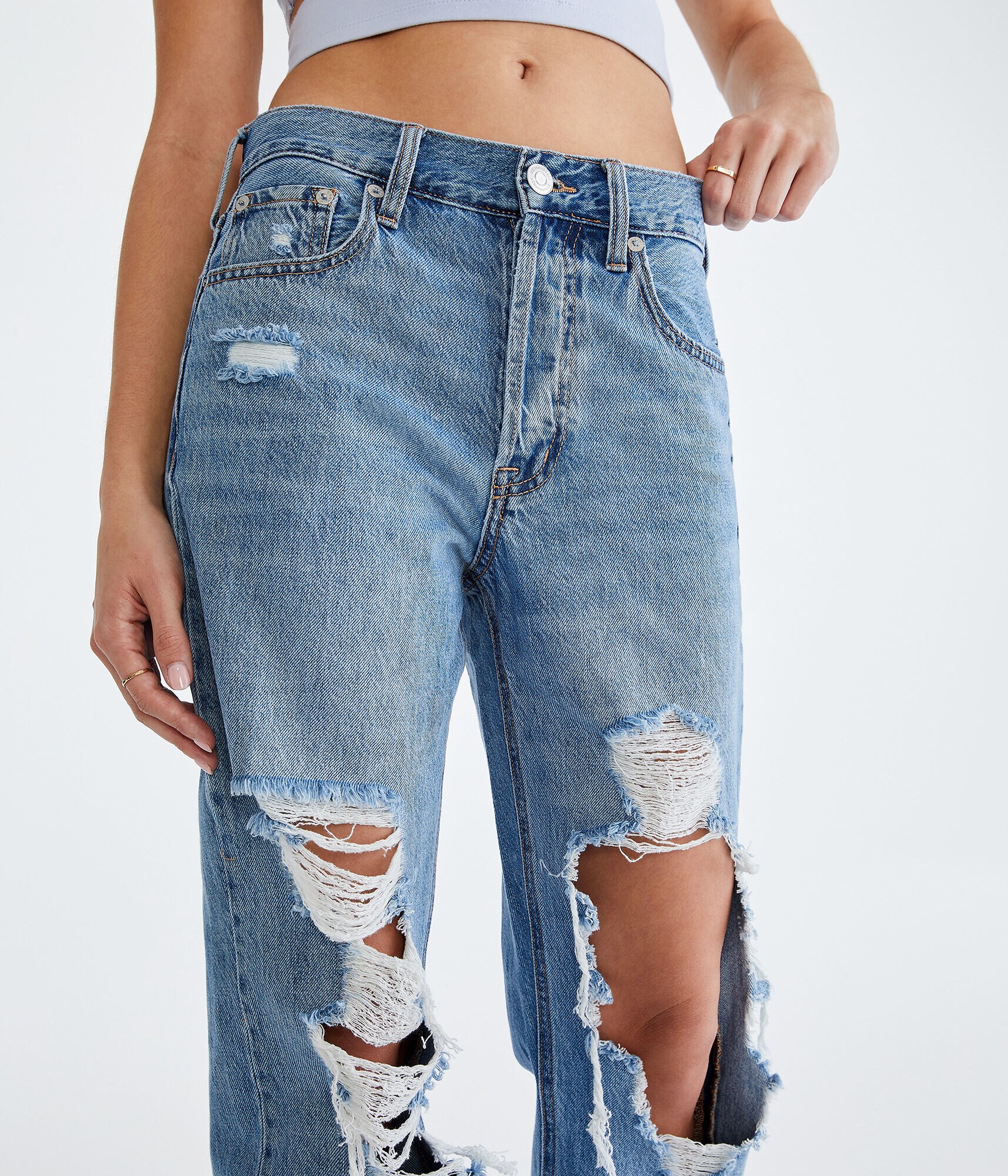High-Rise Baggy Jean - SKU COMBINED TO 87011367