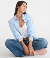 Long Sleeve Relaxed Plaid Shirt