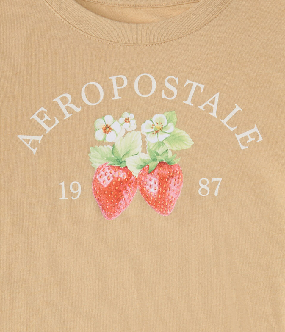 Aeropostale Strawberries Graphic Tee
