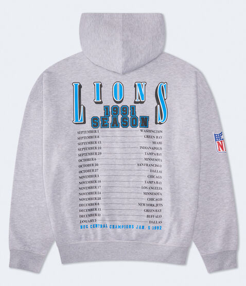 Detroit Lions 1991 Season Pullover Hoodie Detroit Lions 1991 Season Pullover Hoodie