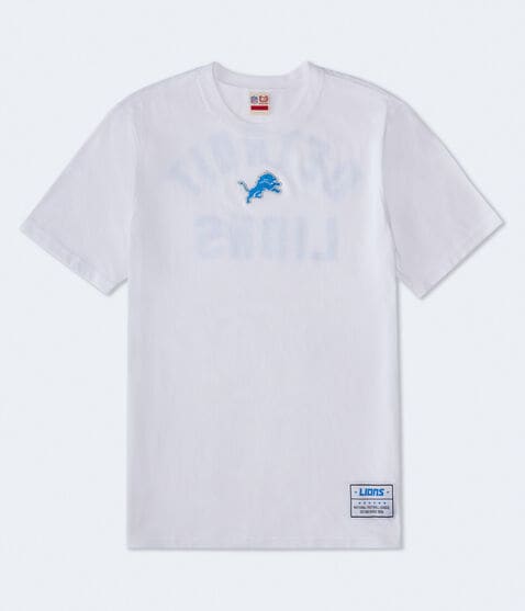 Detroit Lions Mini Logo Relaxed Graphic Tee Detroit Lions Mini Logo Relaxed Graphic Tee