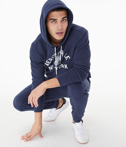Aeropostale New York Arch Pullover Hoodie