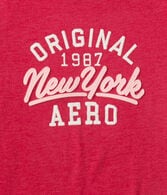Aero New York Appliqué Graphic Tee