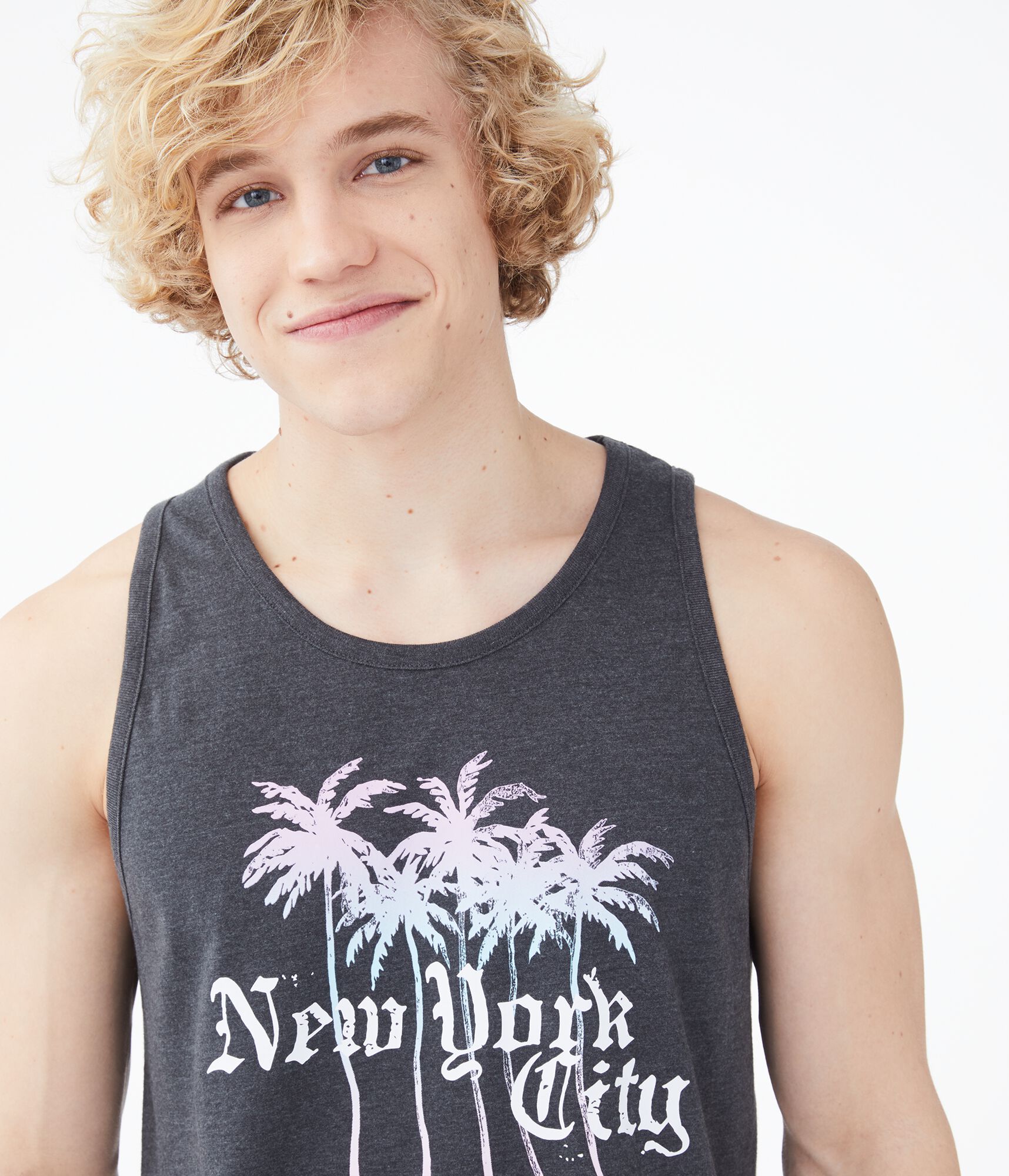 New York City Palms Muscle Tank