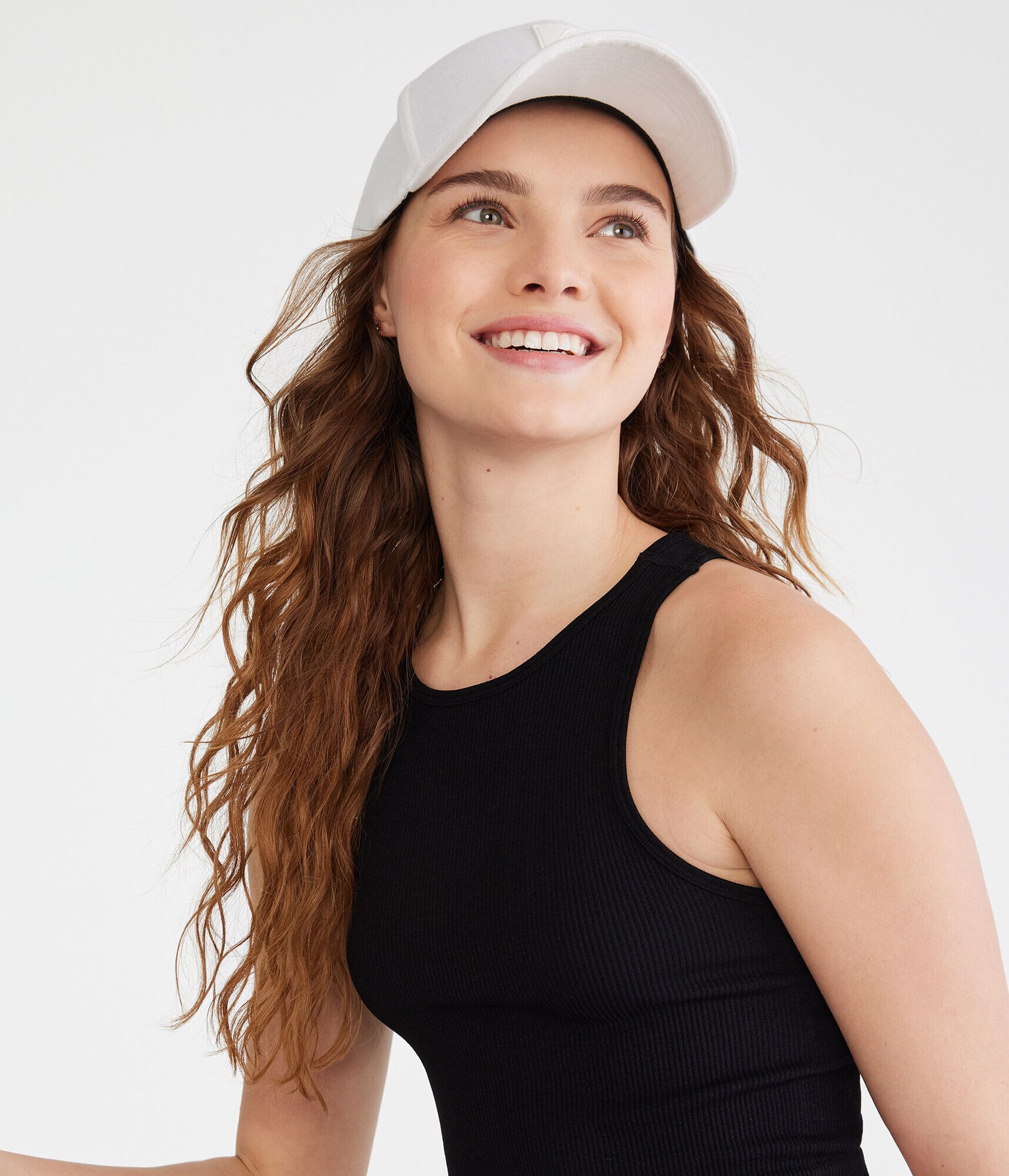 Seriously Soft Seamless Cropped High-Neck Tank