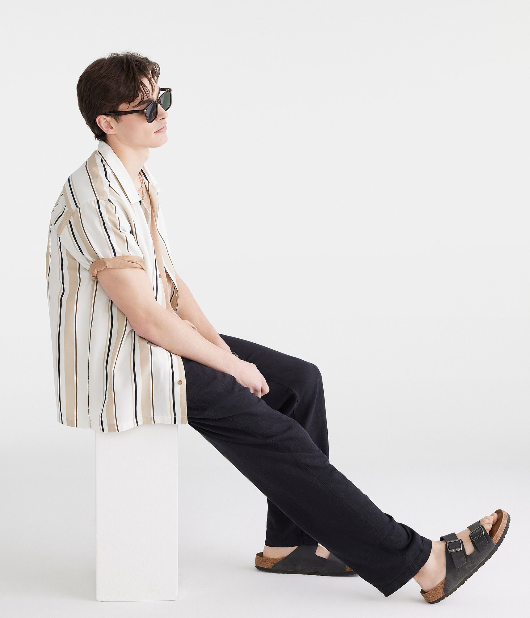 Drawstring Linen Pants