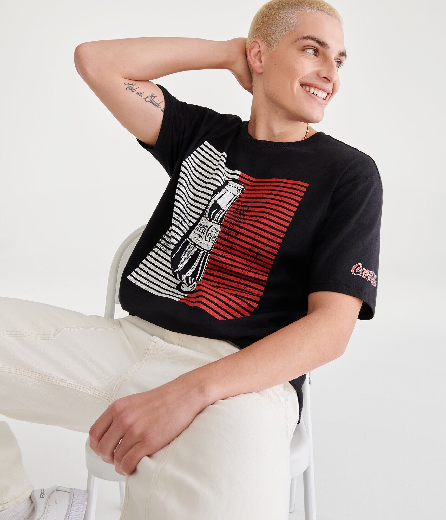 Coca-Cola&reg; by A&eacute;ropostale Vintage Bottle Graphic Tee