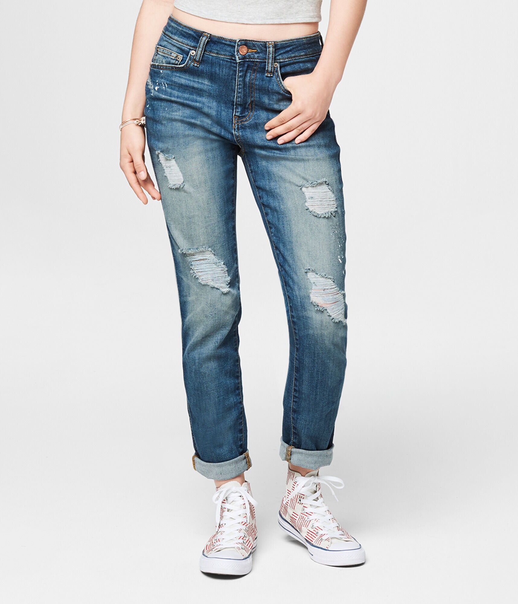 Mid-Rise Girlfriend Jean