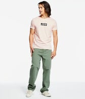 Aero Script Box Logo Graphic Tee