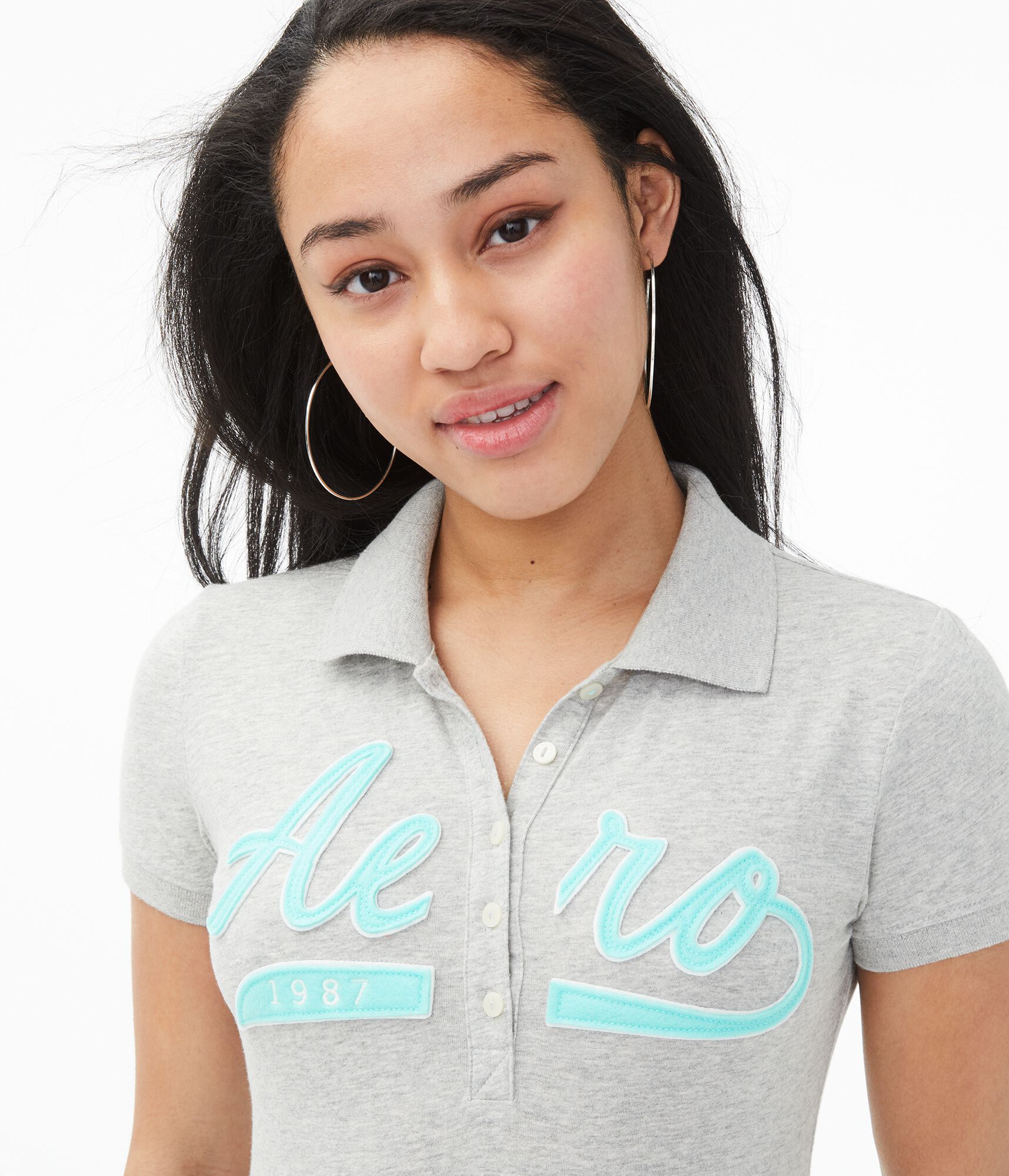 Aero 1987 Graphic Jersey Polo***