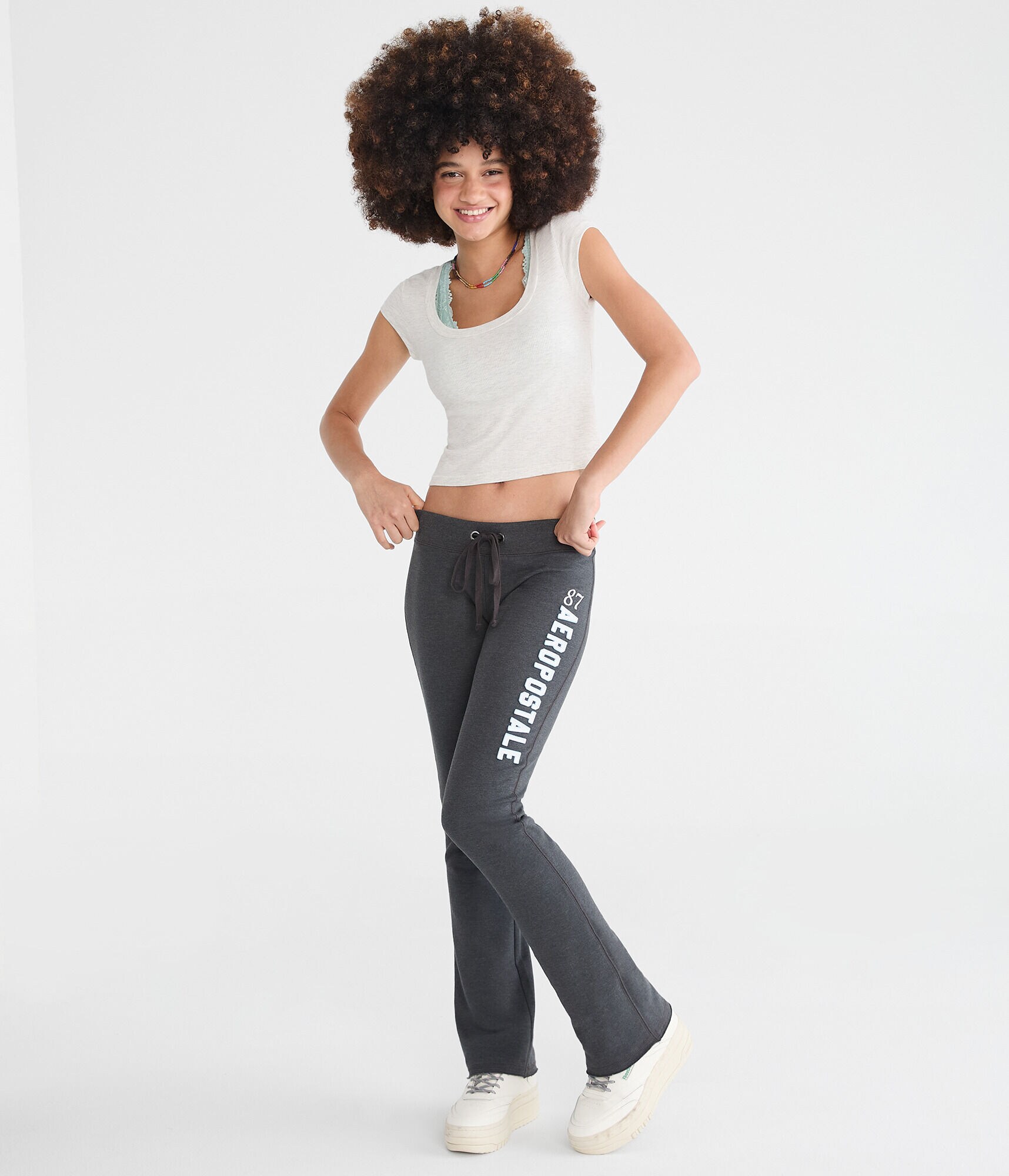 Aeropostale 87 Fit &amp;amp; Flare Sweatpants