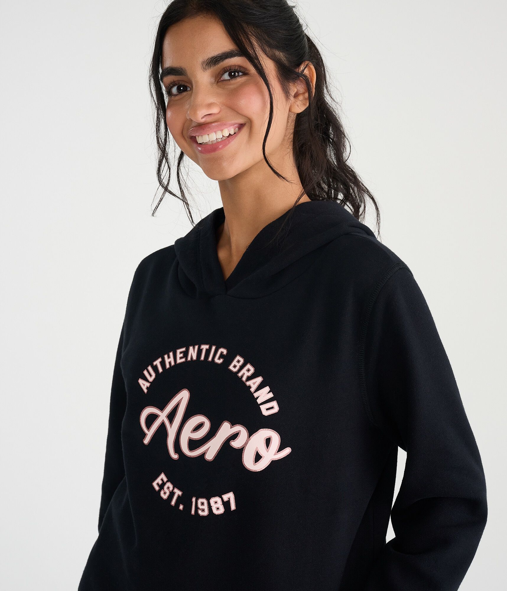 Aero Authentic Brand Pullover Hoodie