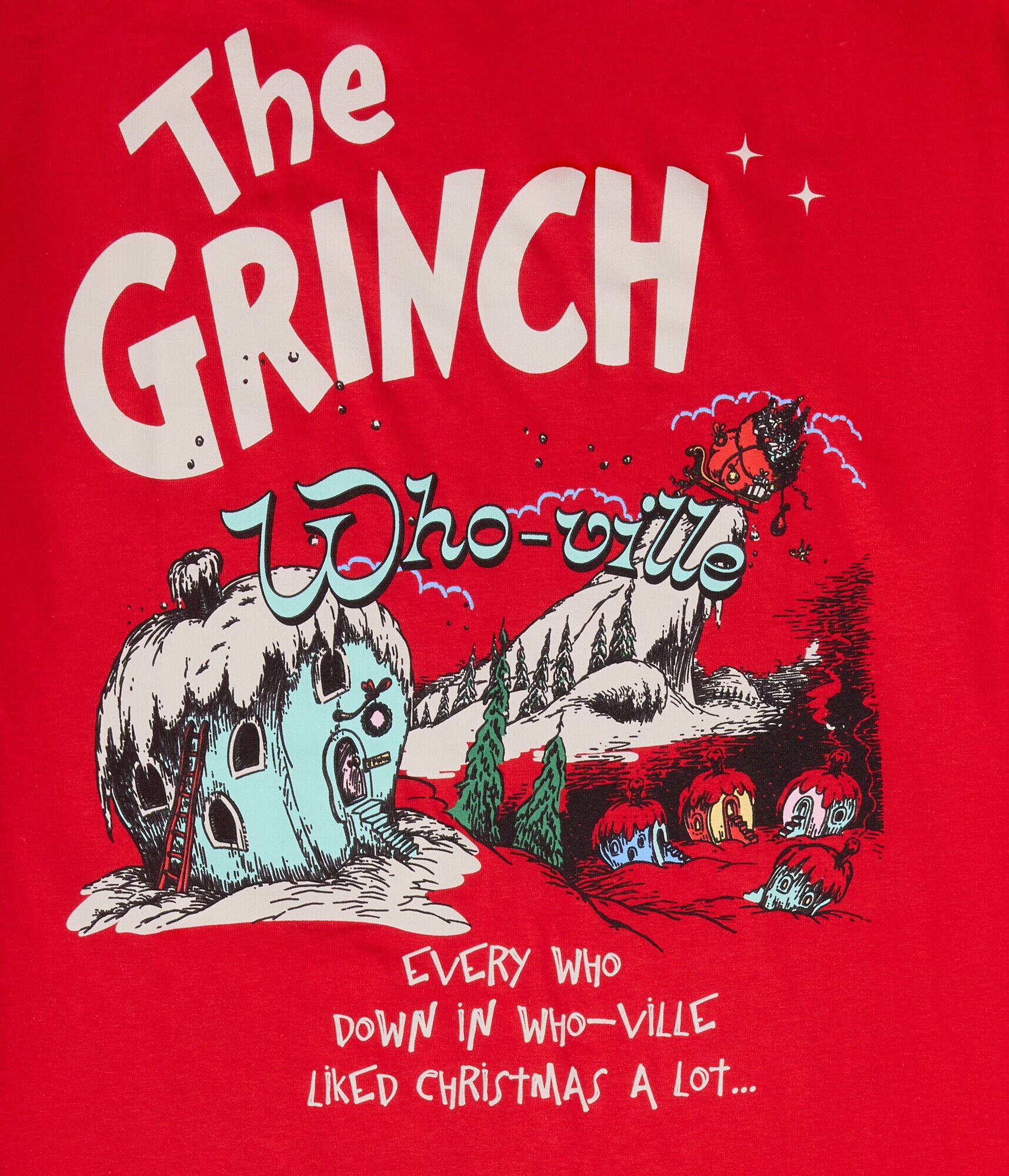 The Grinch Who-Ville Relaxed Graphic Tee